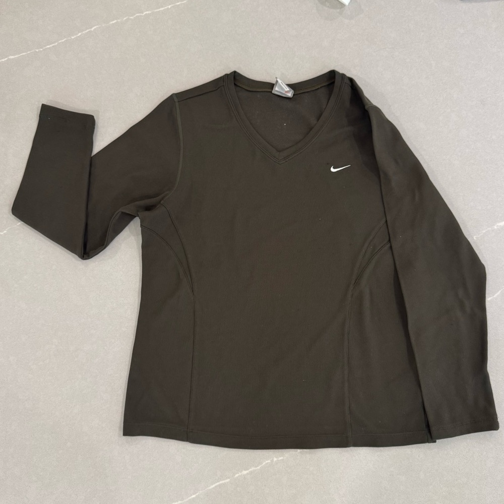 Nike Olive Green Knit t-shirt